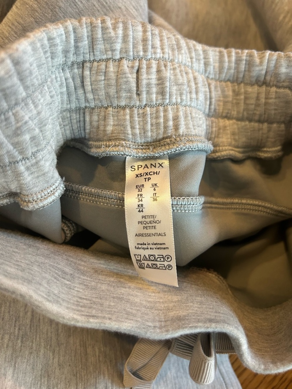 SPANX Wide-Leg Sweatpants - Heather Gray - Picture 5 of 8